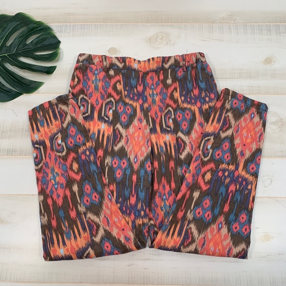 Anthropologie Marrakech Ikat Linen Joggers S - Picture 4 of 7